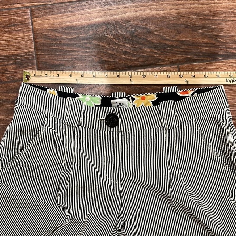 Ivy Jane Seersucker Wide Leg Pant - Picture 3 of 5